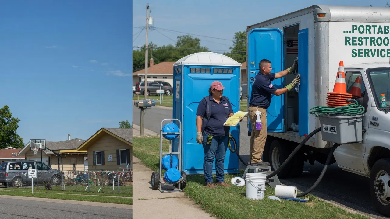 Portable Toilet Rental in Vanduser, MO near me